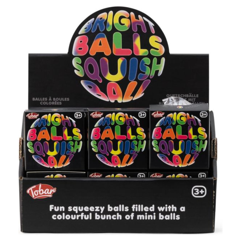 Tobar SCRUNCHEMS Spaidāmās bumbas spilgtās krāsās