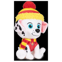 Paw Patrol Mighty Pups Movie plīša rotaļlieta Marshall, 15 cm