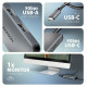 Axagon I/O HUB USB-C 5IN1 8K/0.15M HMC-5H8K AXAGON