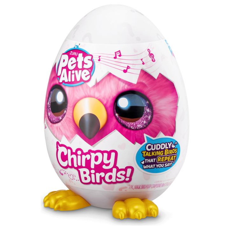 Pets Alive Interaktīva rotaļlieta Putniņ&scaron; Chirpy