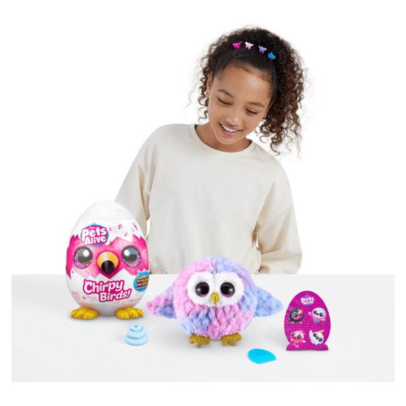 Pets Alive Interaktīva rotaļlieta Putniņ&scaron; Chirpy