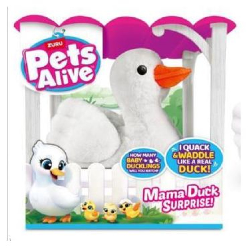 Pets Alive Rotaļu komplekts Pīļu mammas un pīlēnu pārsteigums