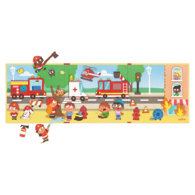 Janod Magnētiskie stāsti Ugunsdzēsēji
