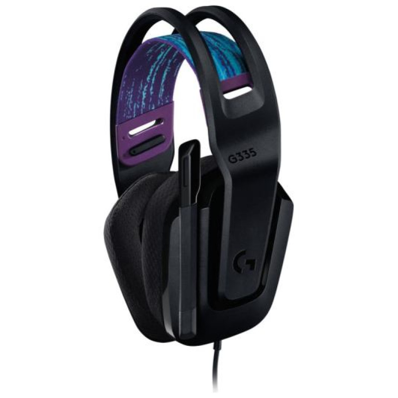Logitech G335 Wired Gaming Headset - BLACK - 3.5 MM