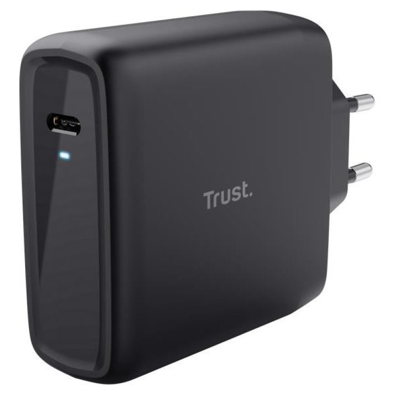 Trust MOBILE CHARGER WALL MAXO 100W/USB-C BLACK 24818 TRUST