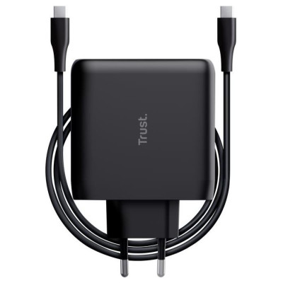 Trust MOBILE CHARGER WALL MAXO 100W/USB-C BLACK 24818 TRUST