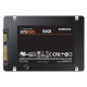 Samsung SSD|SAMSUNG|870 EVO|500GB|SATA|SATA 3.0|MLC|Write speed 530 MBytes/sec|Read speed 560 MBytes/sec|2,5"|TBW 300 TB|MTBF 1500000 hours|MZ-77E500B/EU