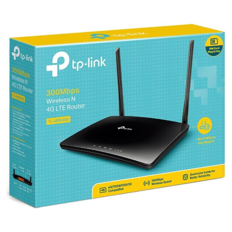 Tp-Link WRL 3G/4G ROUTER 300MBPS/TL-MR6400 TP-LINK