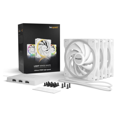 Be Quiet CASE FAN 120MM LIGHT WINGS PWM/WHITE HIGH-SP. BL101 BE QUIET