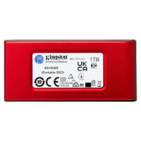 Kingston External SSD|KINGSTON|XS1000|1TB|USB 3.2|Write speed 1000 MBytes/sec|Read speed 1050 MBytes/sec|SXS1000R/1000G