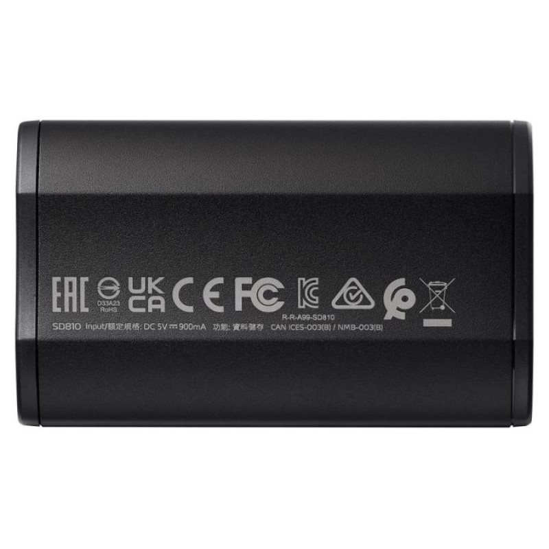 Adata External SSD|ADATA|SD810|1TB|USB-C|Write speed 2000 MBytes/sec|Read speed 2000 MBytes/sec|SD810-1000G-CBK