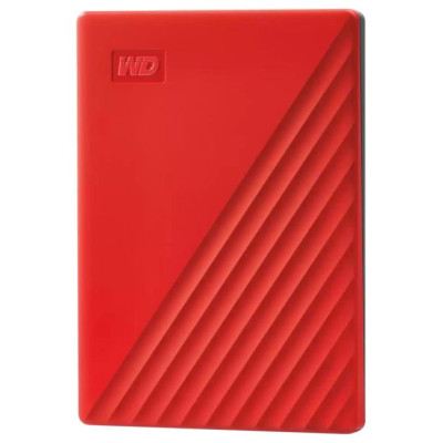Western Digital HDD External WD My Passport (2TB, USB 3.2) Red