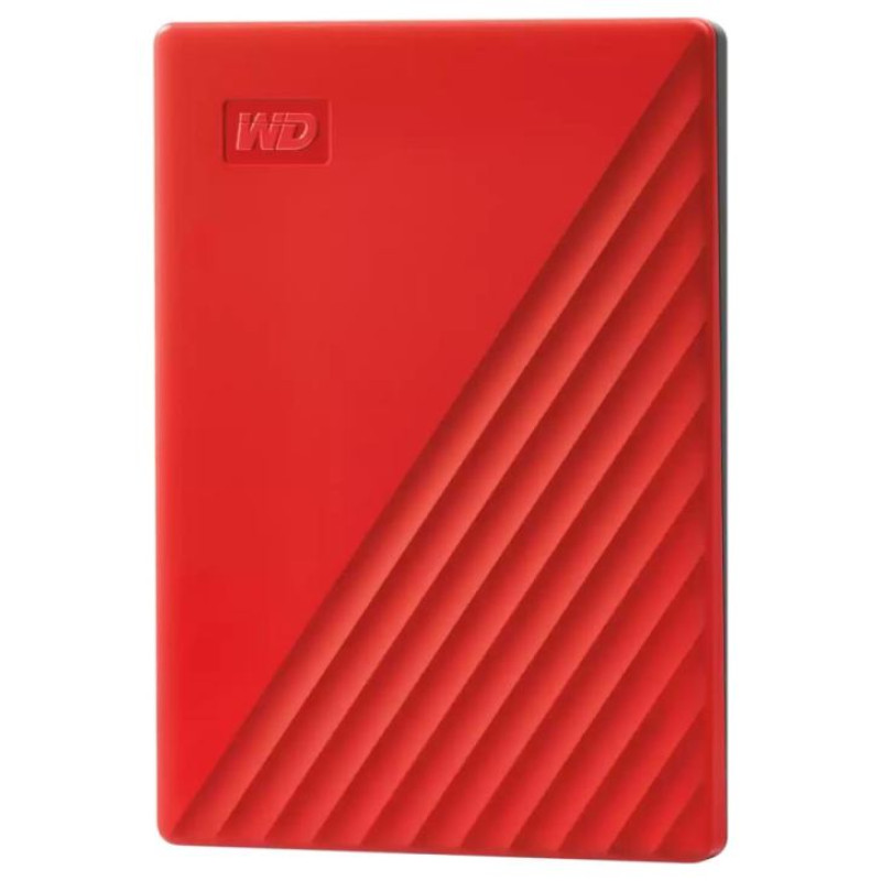 Western Digital HDD External WD My Passport (2TB, USB 3.2) Red