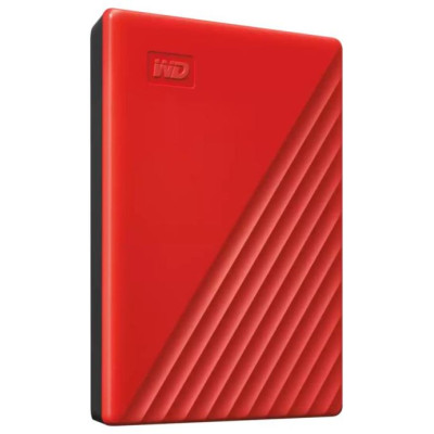 Western Digital HDD External WD My Passport (2TB, USB 3.2) Red