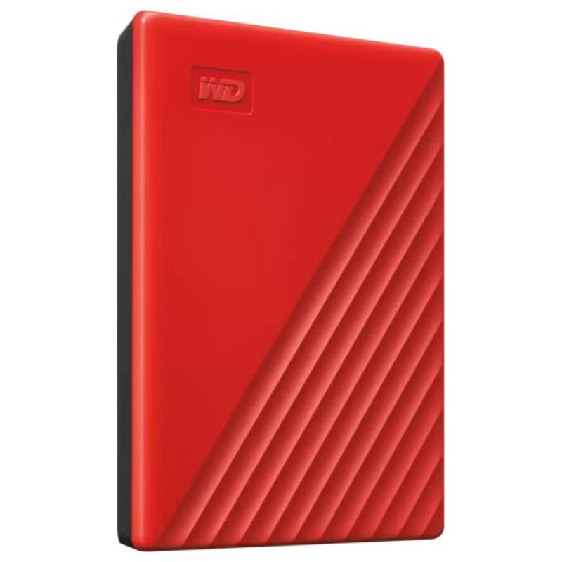 Western Digital HDD External WD My Passport (2TB, USB 3.2) Red