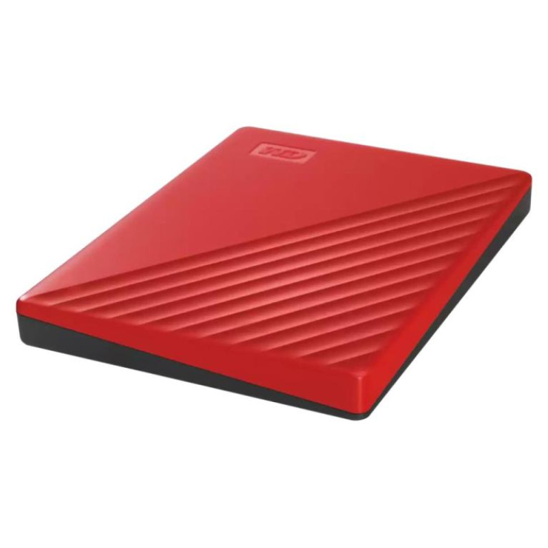Western Digital HDD External WD My Passport (2TB, USB 3.2) Red