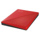 Western Digital External HDD|WESTERN DIGITAL|My Passport|2TB|USB 2.0|USB 3.0|USB 3.2|Colour Red|WDBYVG0020BRD-WESN