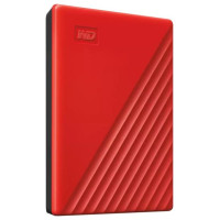 Western Digital External HDD|WESTERN DIGITAL|My Passport|2TB|USB 2.0|USB 3.0|USB 3.2|Colour Red|WDBYVG0020BRD-WESN