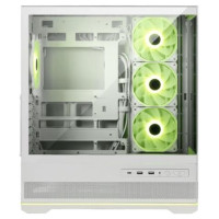 MSI Case|MSI|MAG PANO 110R PZ / WHITE|MidiTower|Case product features Transparent panel|Not included|Colour Black|MAGPANO110RPZWHITE