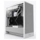 Nzxt Case|NZXT|H5 Flow|MidiTower|Case product features Transparent panel|Not included|ATX|EATX|MicroATX|MiniITX|Colour White|CC-H52FW-01