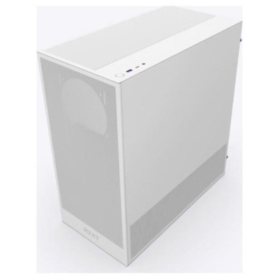 Nzxt Case|NZXT|H5 Flow|MidiTower|Case product features Transparent panel|Not included|ATX|EATX|MicroATX|MiniITX|Colour White|CC-H52FW-01