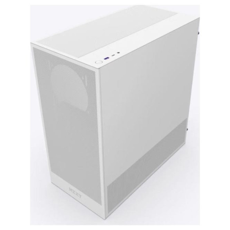 Nzxt Case|NZXT|H5 Flow|MidiTower|Case product features Transparent panel|Not included|ATX|EATX|MicroATX|MiniITX|Colour White|CC-H52FW-01
