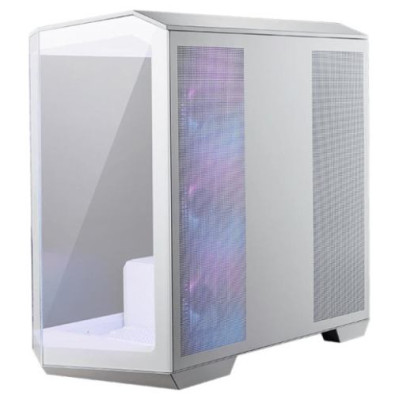 MSI Case|MSI|MidiTower|Case product features Transparent panel|Not included|MicroATX|Colour White|MAGPANOM100RPZWHITE