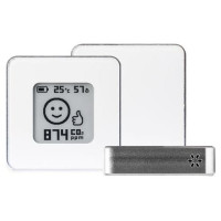 Airvalent SMART HOME AIR QUALITY SENSOR/SILV/WHITE AIRV-WHIT AIRVALENT