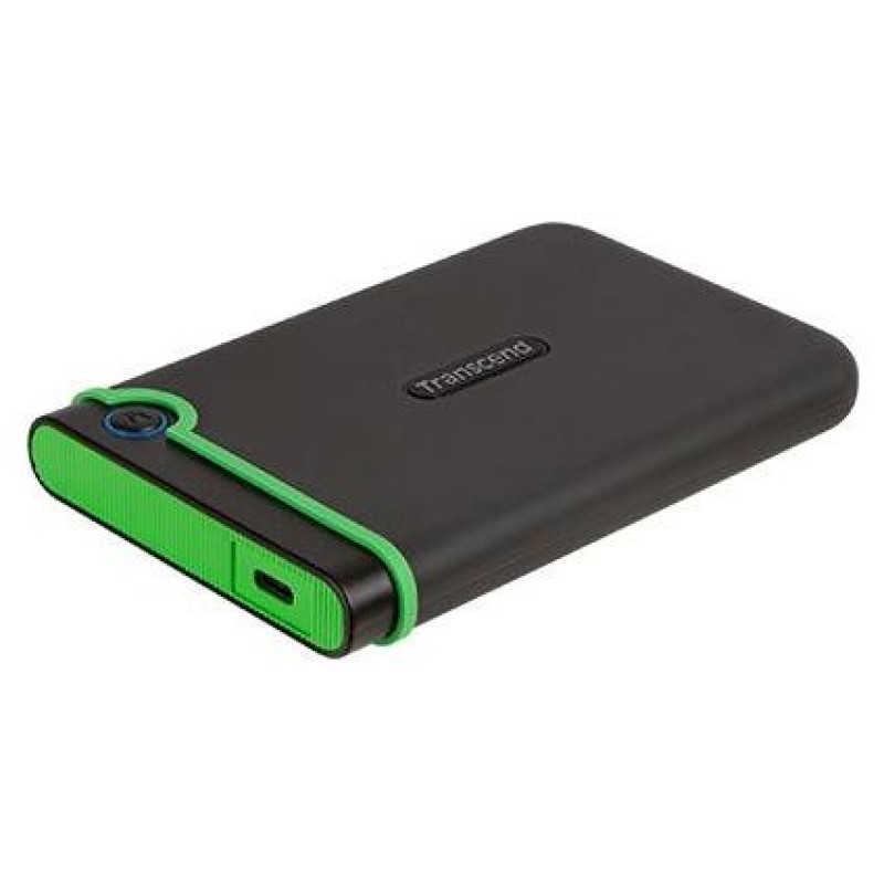 Transcend External HDD|TRANSCEND|StoreJet|TS2TSJ25M3C|2TB|USB 3.1|Colour Green|TS2TSJ25M3C