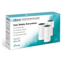 Tp-Link Wireless Router|TP-LINK|Wireless Router|3-pack|1200 Mbps|Mesh|DECOM4(3-PACK)