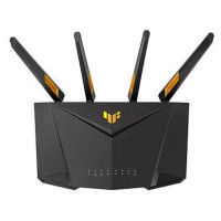 Asus Wireless Router|ASUS|Wireless Router|4200 Mbps|Mesh|Wi-Fi 5|Wi-Fi 6|IEEE 802.11n|USB 3.2|1 WAN|4x10/100/1000M|Number of antennas 4|TUFGAMINGAX4200