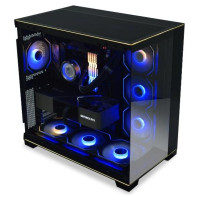 Lian Li Case|LIAN LI|O11 DYNAMIC EVO RGB|Tower|Case product features Transparent panel|ATX|EATX|MicroATX|MiniITX|Colour Black|G99.O11DERGBX.00