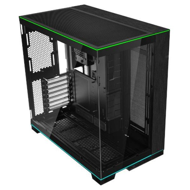 Lian Li Case|LIAN LI|O11 DYNAMIC EVO RGB|Tower|Case product features Transparent panel|ATX|EATX|MicroATX|MiniITX|Colour Black|G99.O11DERGBX.00