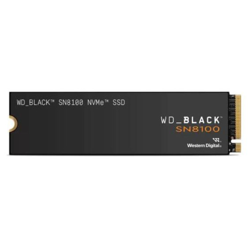 Western Digital SSD|WESTERN DIGITAL|Black SN8100|1TB|M.2|PCIe Gen5|NVMe|3D TLC|Write speed 11000 MBytes/sec|Read speed 14900 MBytes/sec|WDS100T1X0M