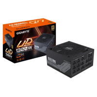 Gigabyte Power Supply|GIGABYTE|UD1300GM PG5|1300 Watts|Efficiency 80 PLUS GOLD|PFC Active|MTBF 100000 hours|GP-UD1300GMPG5