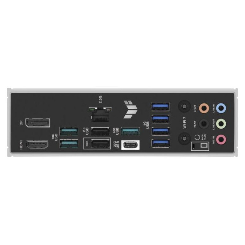 Asus Mainboard|ASUS|AMD B850|SAM5|ATX|Memory DDR5|Memory slots 4|2xPCI-Express 4.0 1x|1xPCI-Express 4.0 16x|1xPCI-Express 5.0 16x|3xM.2|1xHDMI|1xDisplayPort|2xUSB 2.0|4xUSB 3.1|3xUSB 3.2|1xUSB-C|1xRJ45|5xAudio port|TUFGAMINGB850-PLUSWIFI