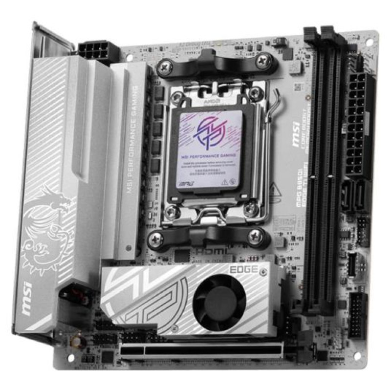 MSI Mainboard|MSI|AMD B850|SAM5|Mini-ITX|Memory DDR5|Memory slots 2|MPGB850IEDGETIWIFI