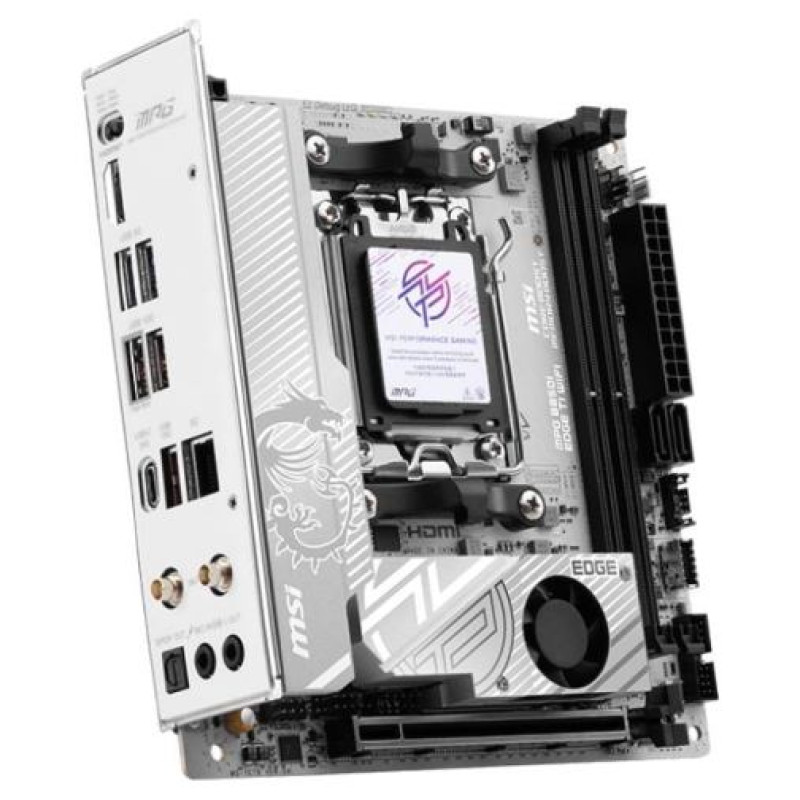 MSI Mainboard|MSI|AMD B850|SAM5|Mini-ITX|Memory DDR5|Memory slots 2|MPGB850IEDGETIWIFI