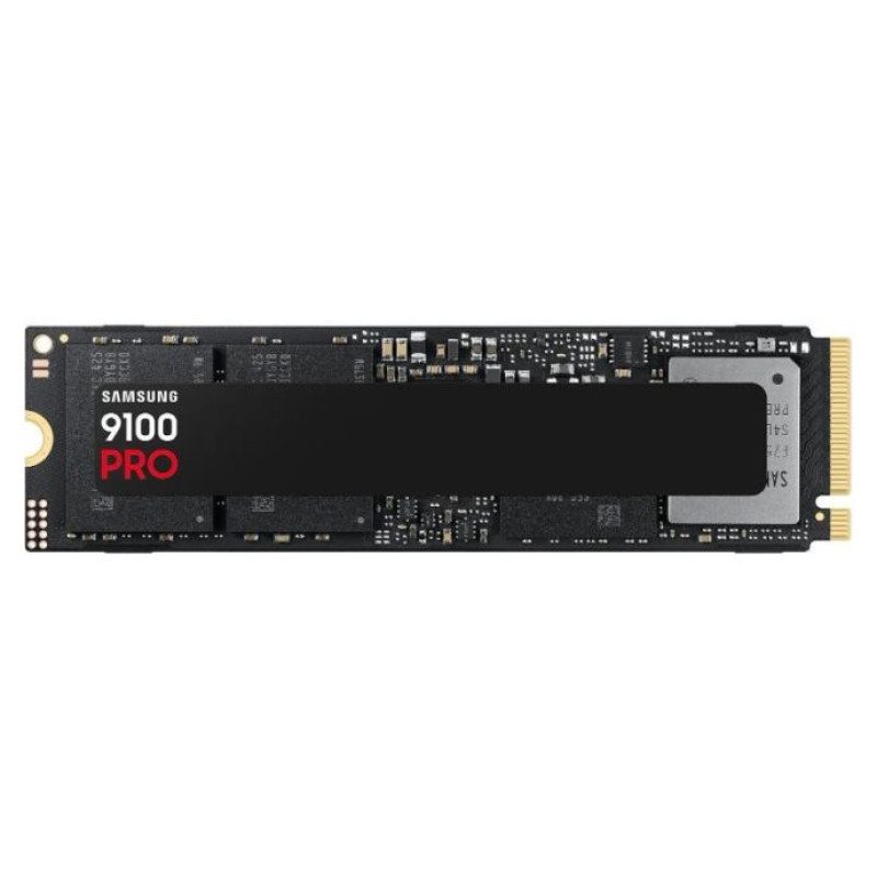 Samsung SSD|SAMSUNG|9100 PRO|4TB|M.2|PCIe Gen5|NVMe|TLC|Write speed 13400 MBytes/sec|Read speed 14800 MBytes/sec|2.38mm|TBW 2400 TB|MZ-VAP4T0BW