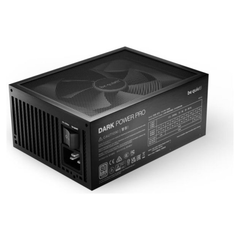 Be Quiet Power Supply|BE QUIET|1600 Watts|Peak Power 1700 Watts|Efficiency 80 PLUS TITANIUM|PFC Active|MTBF 100000 hours|BN332