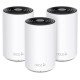 Tp-Link Wireless Router|TP-LINK|Wireless Access Point / Router|2-pack|5400 Mbps|Mesh|Wi-Fi 6e|2x10/100/1000M|1x2.5GbE|LAN \ WAN ports 3|Number of antennas 4|DECOXE75PRO(3-PACK)