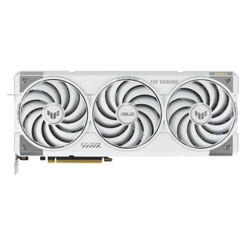 Asus Graphics Card|ASUS|NVIDIA GeForce RTX 5070 Ti|16 GB|GDDR7|PCIE 5.0 16x|Triple slot Fansink|RTX5070TI-O16G-WHITE-GAM