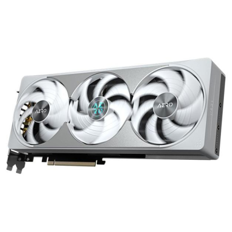 Gigabyte Graphics Card|GIGABYTE|NVIDIA GeForce RTX 5080|16 GB|GDDR7|256 bit|PCIE 5.0 16x|GPU 2617 MHz|Dual Slot Fansink|1xHDMI|3xDisplayPort|GV-N5080AEROOC-16GD1.0