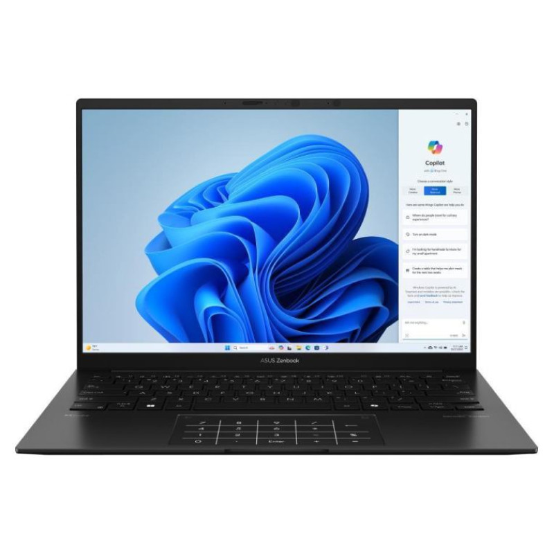 Asus Notebook|ASUS|ZenBook Series|14 OLED|UM3406KA-PP164W|CPU  Ryzen AI 7|350|2000 MHz|14"|2880x1800|RAM 32GB|LPDDR5x|SSD 1TB|AMD Radeon Graphics|Integrated|ENG|NumberPad|Windows 11 Home|Black|1.2 kg|90NB14U1-M009E0