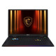 MSI Notebook|MSI|Raider|A18HX A9WJG|CPU  Ryzen 9|9955HX3D|2500 MHz|18"|3840x2400|RAM 64GB|DDR5|5600 MHz|SSD 2TB|NVIDIA GeForce RTX 5090|24GB|ENG|Card Reader SD Express|Windows 11 Home|Black|3.6 kg|RAIDERA18HXA9WJG-014NL