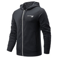New Balance Classic Core Fleece FZ BK M MJ03907BK sweatshirt (S)