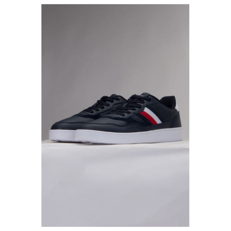 Tommy Hilfiger Court Cupsole Retro Lth Stripes shoes M FM0FM04828 DW5 (42)