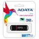 Adata MEMORY DRIVE FLASH USB3.1 32GB/BLACK AUV150-32G-RBK ADATA