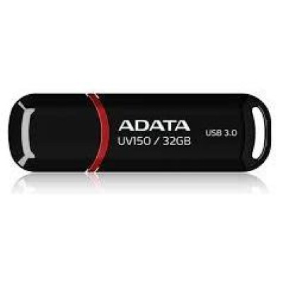 Adata MEMORY DRIVE FLASH USB3.1 32GB/BLACK AUV150-32G-RBK ADATA