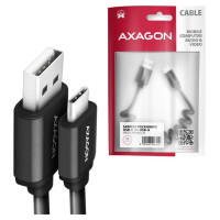 Axagon CABLE USB-C TO USB2.0 1.1M/TWISTER BLK BUCM-AM20TB AXAGON